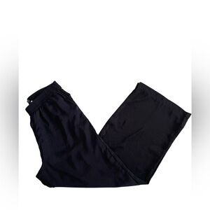H&M‎ Divided Black Silky Wide Leg Casual Pants 6
